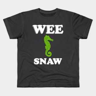 We Snaw Hippocampus Kids T-Shirt